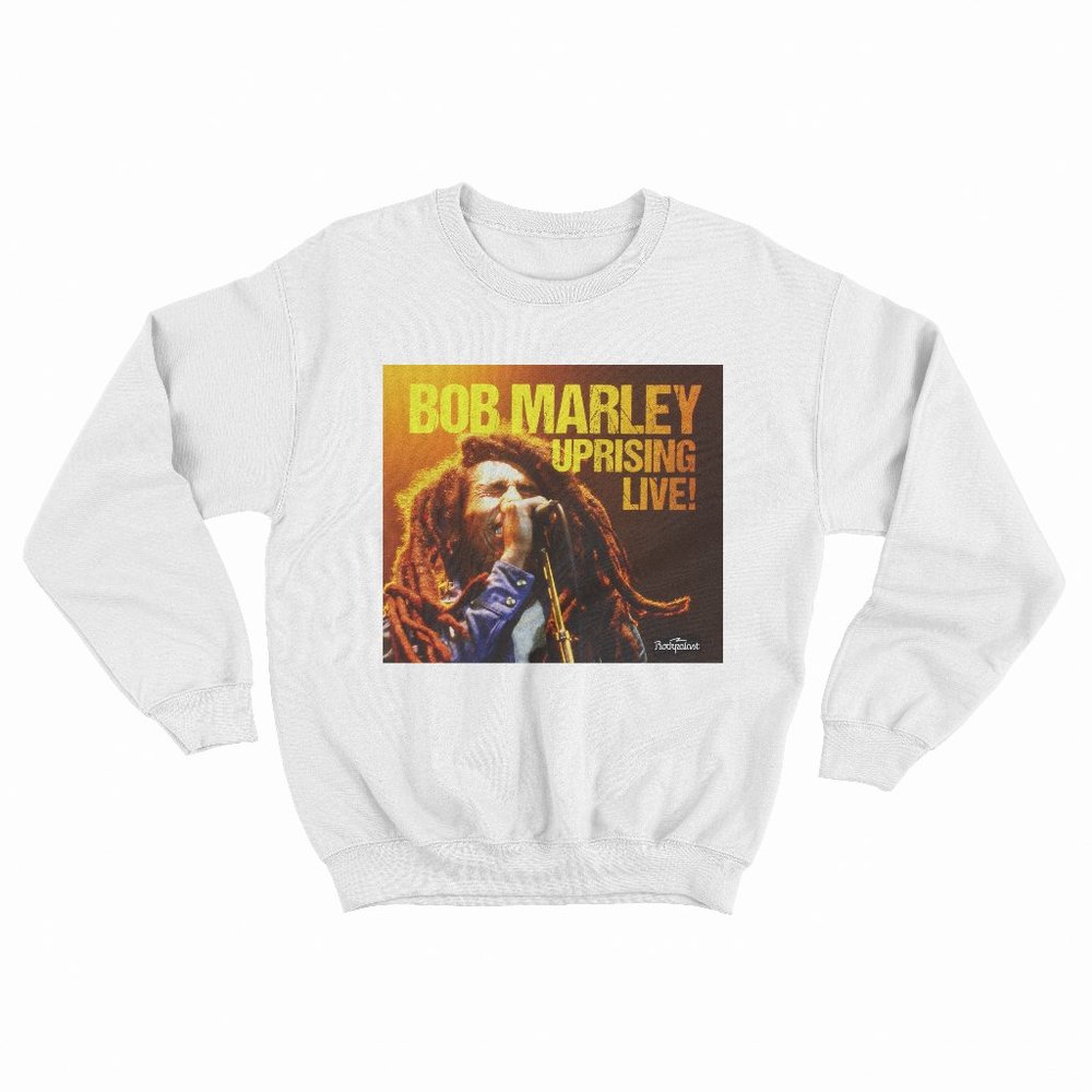Bob Marley Uprising Live White Sweater